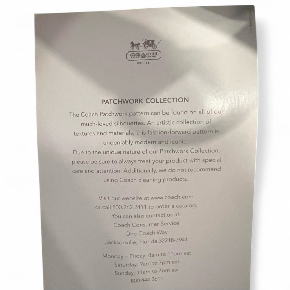 Coach Patchwork Collection purse, gray - image 4